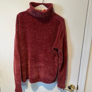 Forever 21 Pink Soft turtleneck sweater Size small